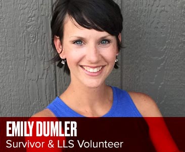image of Emily Dumler, Survivor & LLS Volunteer