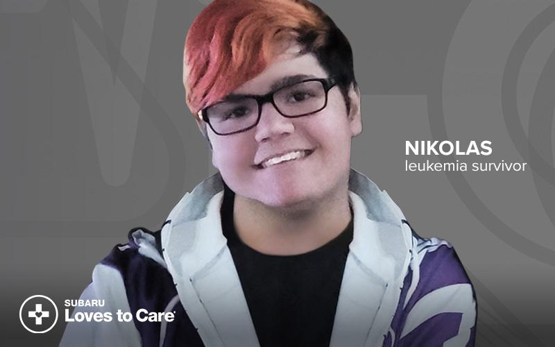 photo of Nikolas, leukemia survivor