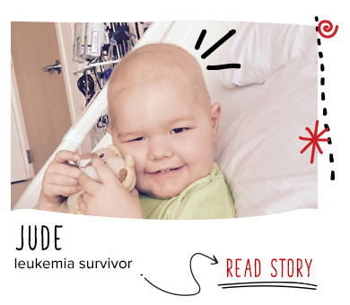 image of Jude, leukemia survivor