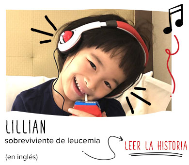 Lillian, sobreviviente de leucemia