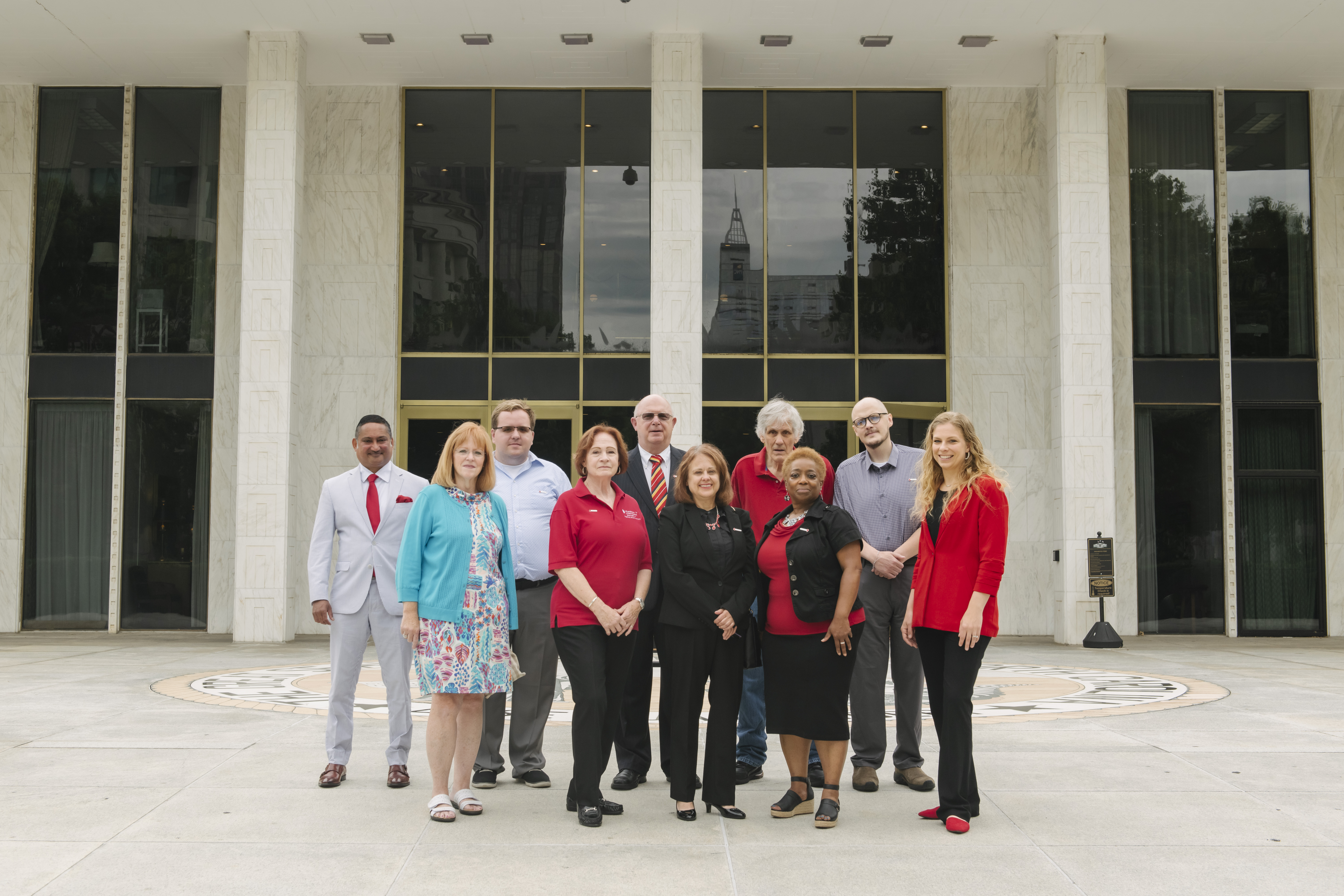 Advocates and LLS staff gather in Raleigh to urge lawmakers to pass Medicaid expansion