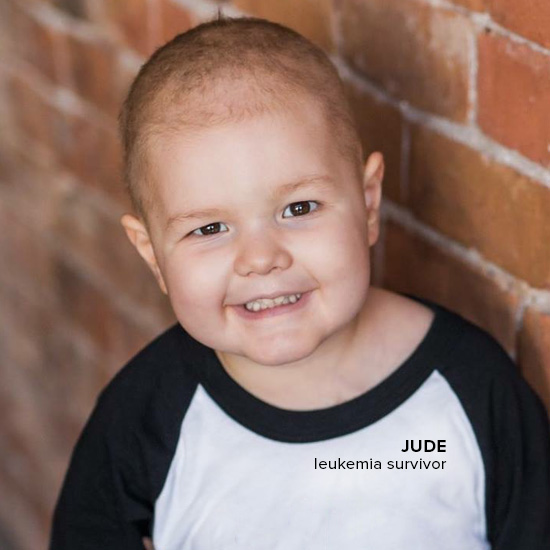 image of Jude, leukemia survivor