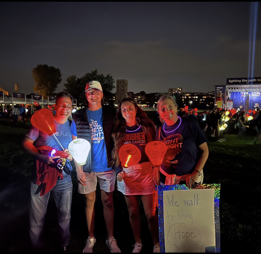 LLS volunteer Light The Night