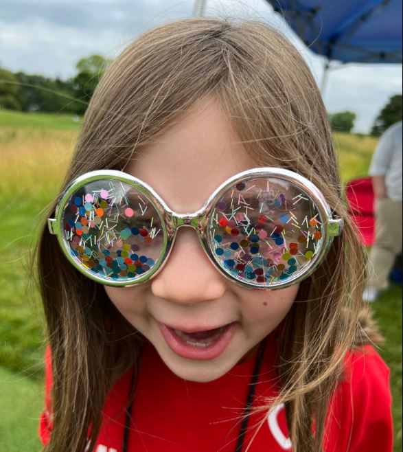 nora leukemia goofy glasses