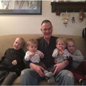Larry & Grandkids