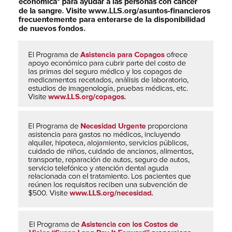 Ayuda con los asuntos financieros / Help With Finances