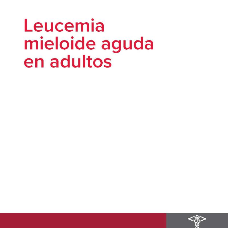 Leucemia mieloide aguda en adultos