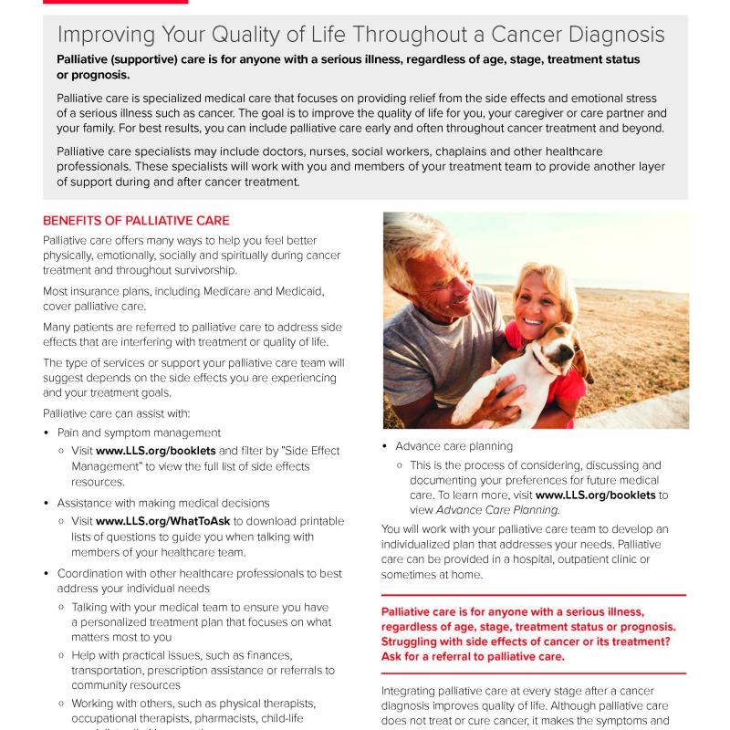 Palliative (Supportive) Care