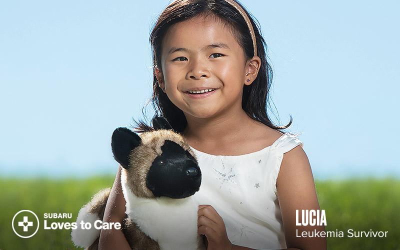 photo of Lucia, leukemia survivor