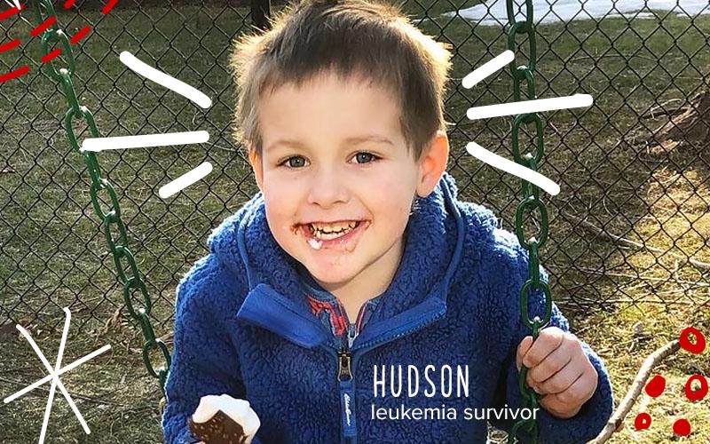 photo of Hudson, leukemia survivor