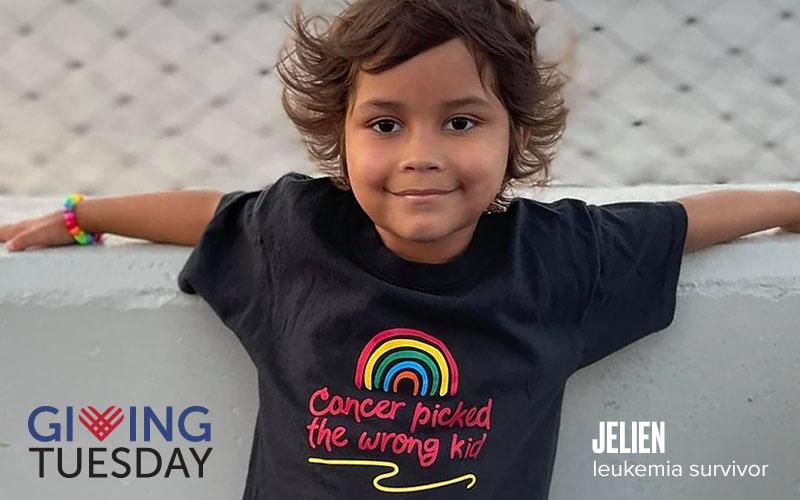 image of Jelien, leukemia survivor