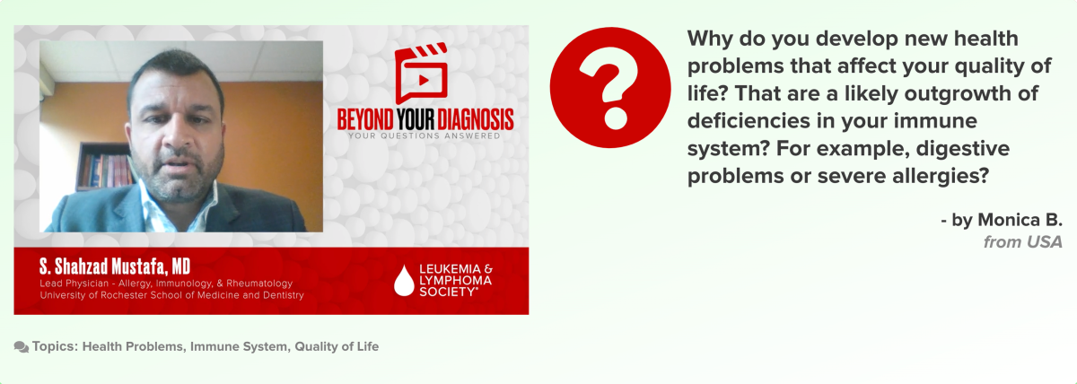 Beyond Your Diagnosis: Your Questions Answered