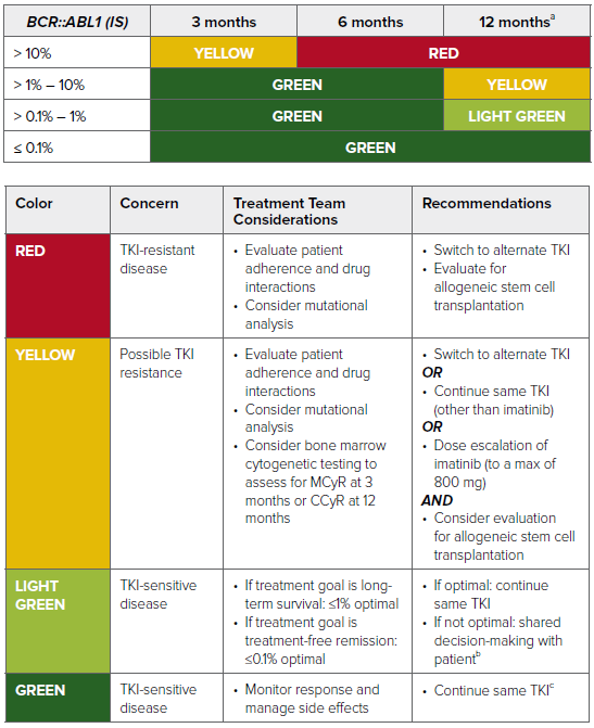 CML Treatment Response Milestones