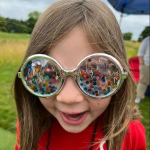 nora leukemia goofy glasses