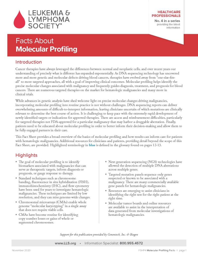 Facts About Molecular Profiling