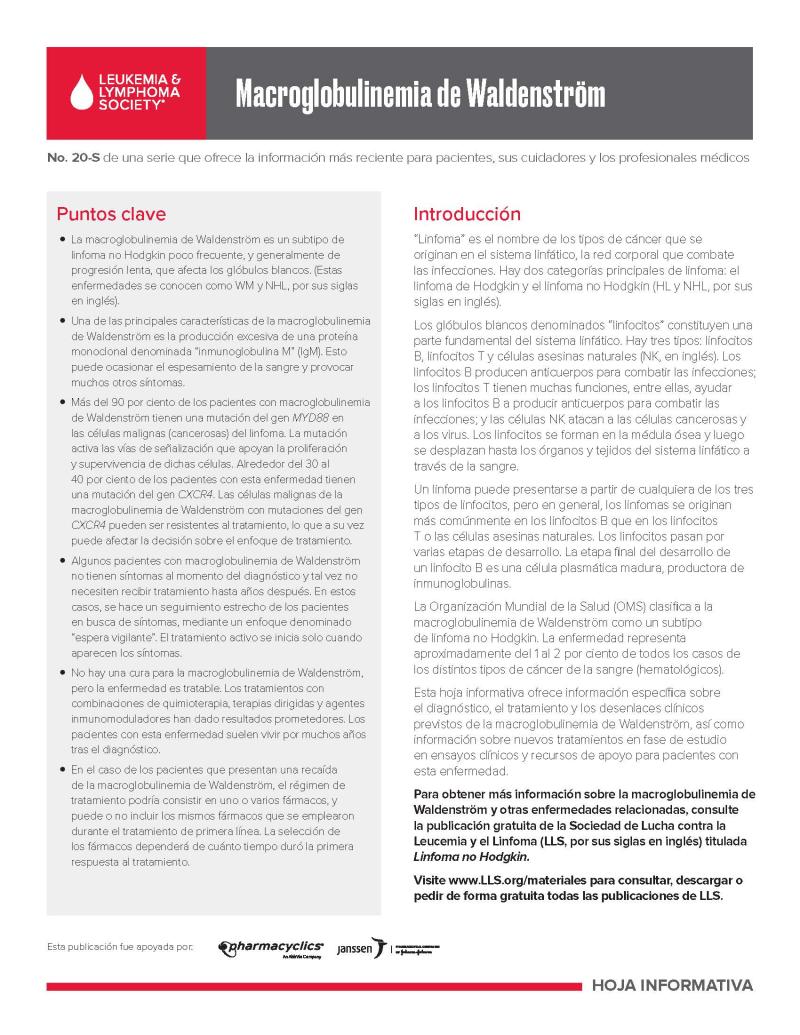 Macroglobulinemia de Waldenström