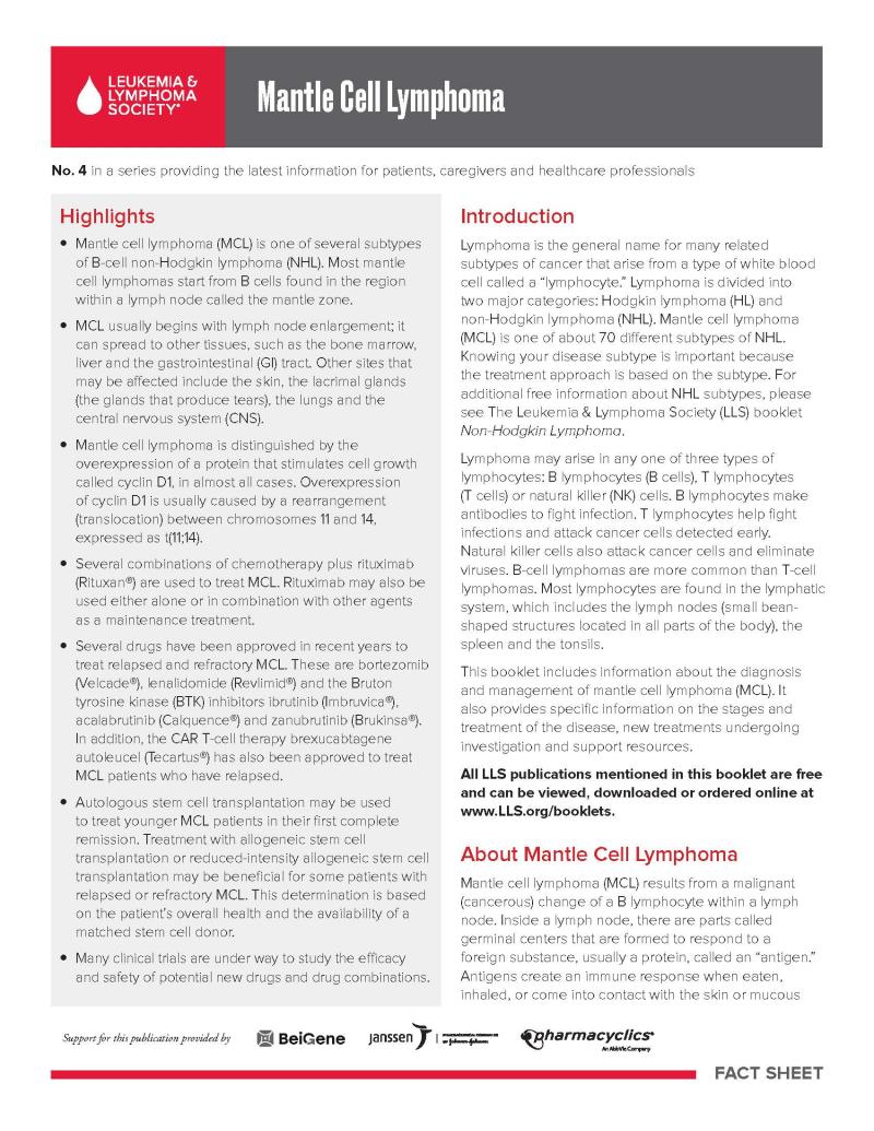 Mantle Cell Lymphoma