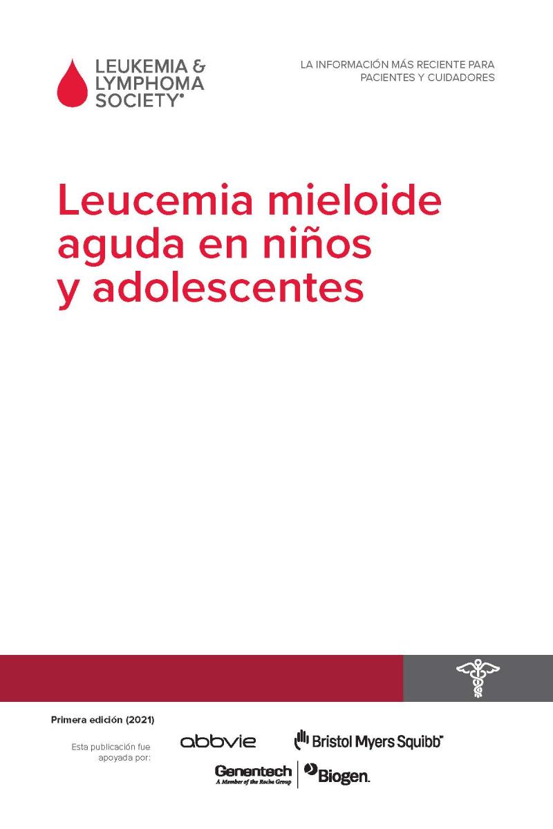 Leucemia mieloide aguda en niños y adolescentes