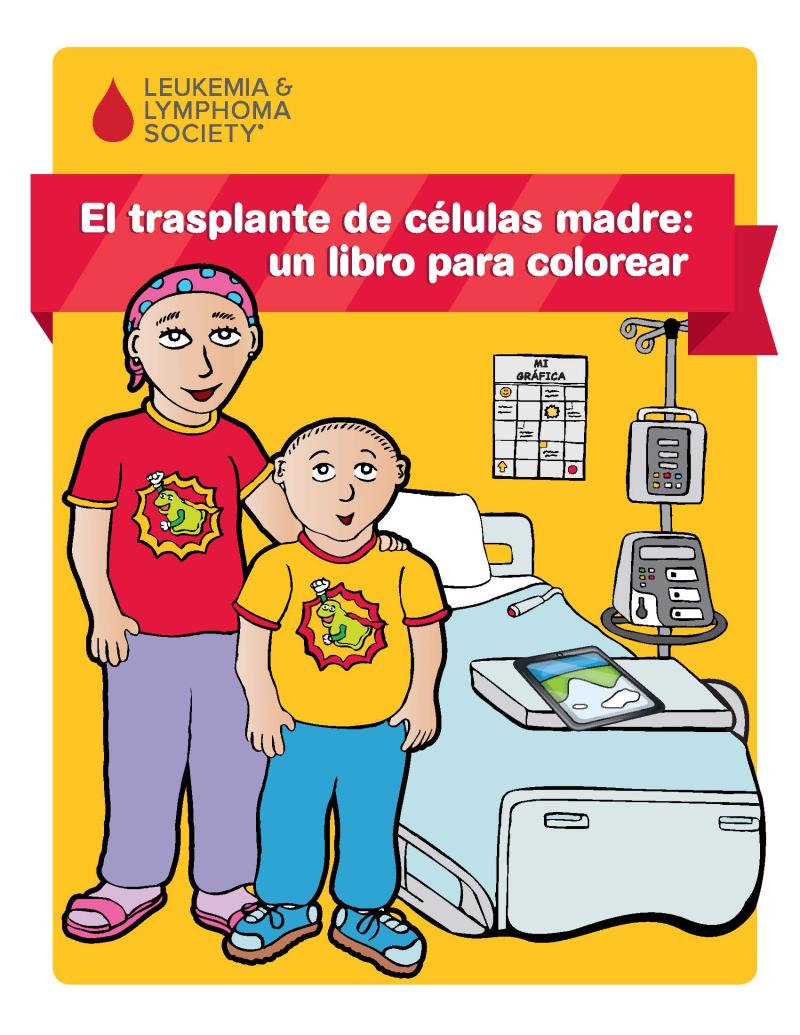 El trasplante de células madre: un libro para colorear