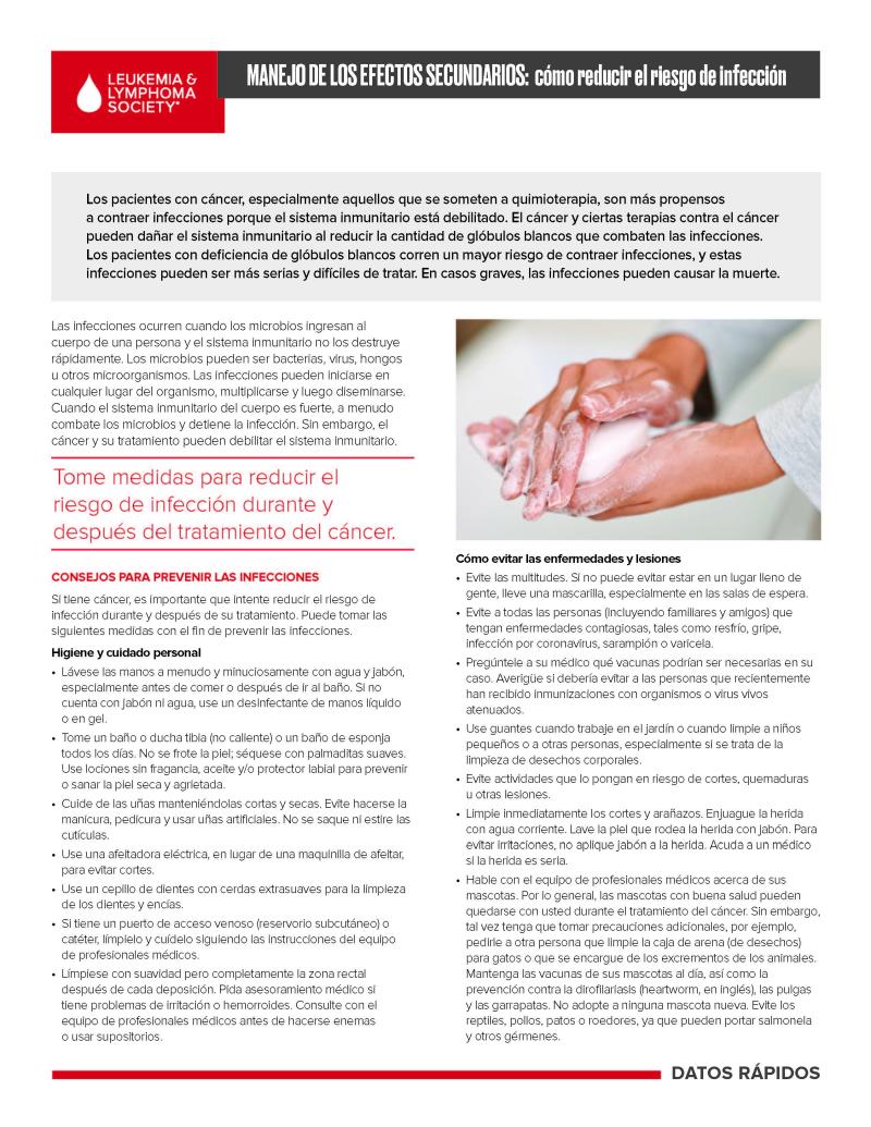 Manejo De Los Efectos Secundarios: Cómo Reducir El Riesgo De Infección