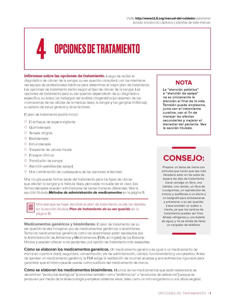 Capítulo 4: Opciones de Tratamiento