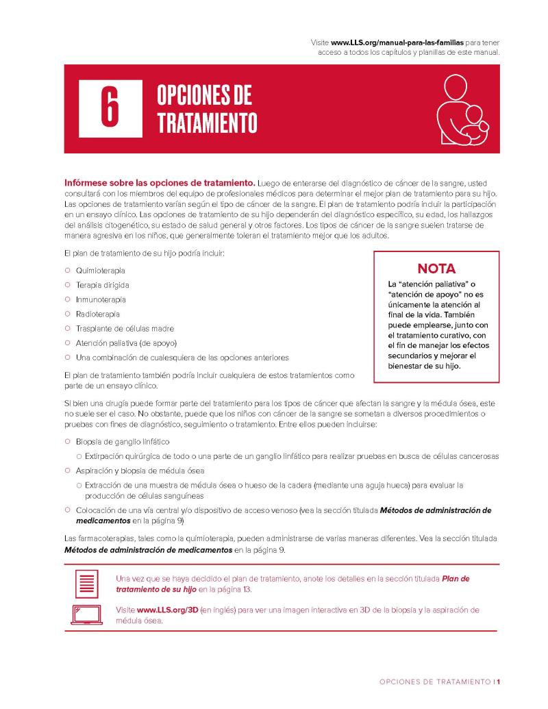 Capítulo 6: Opciones de tratamiento