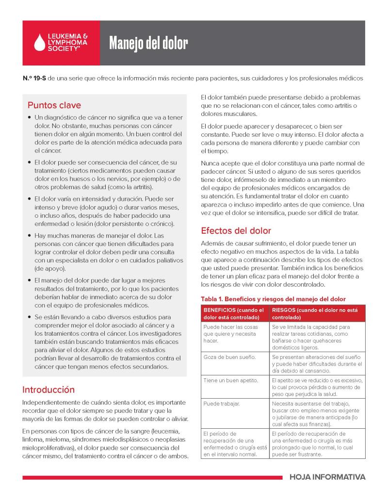 Manejo del dolor