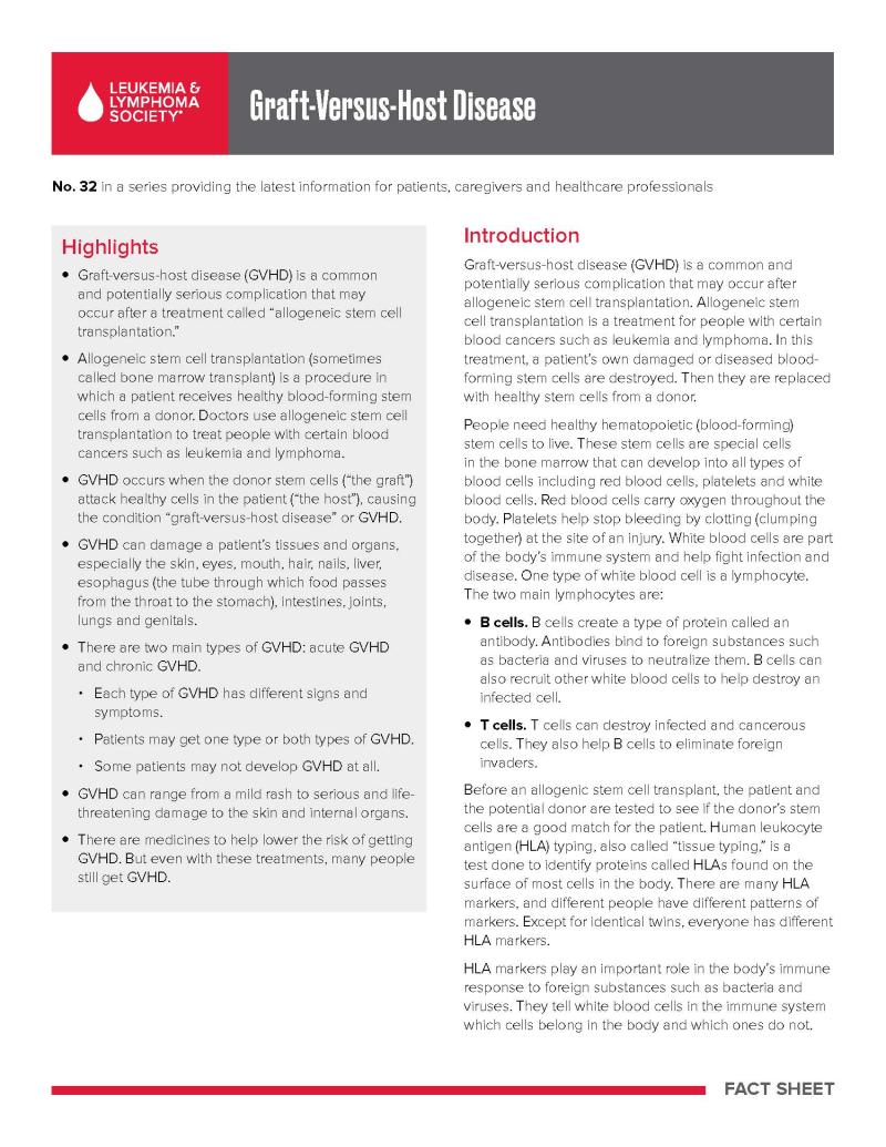 Graft-Versus-Host Disease