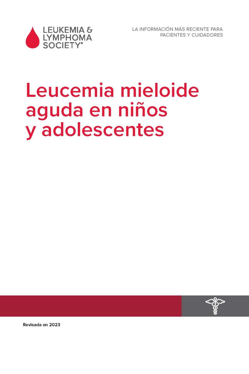 Leucemia mieloide aguda en niños y adolescentes