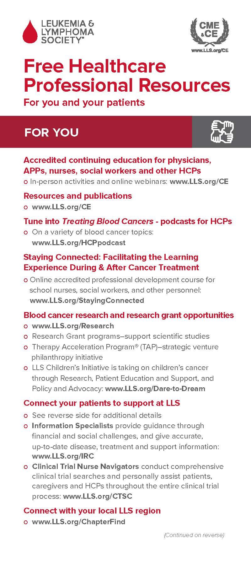 Free Healthcare Professional Resources 