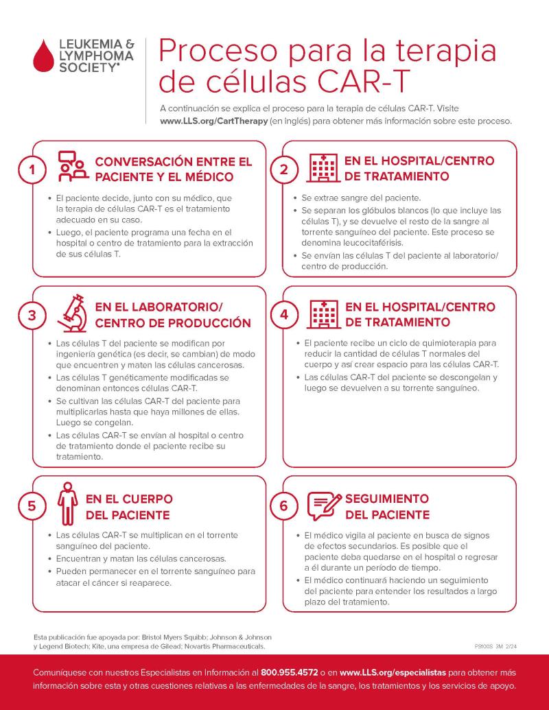 Proceso para la terapia de células CAR-T
