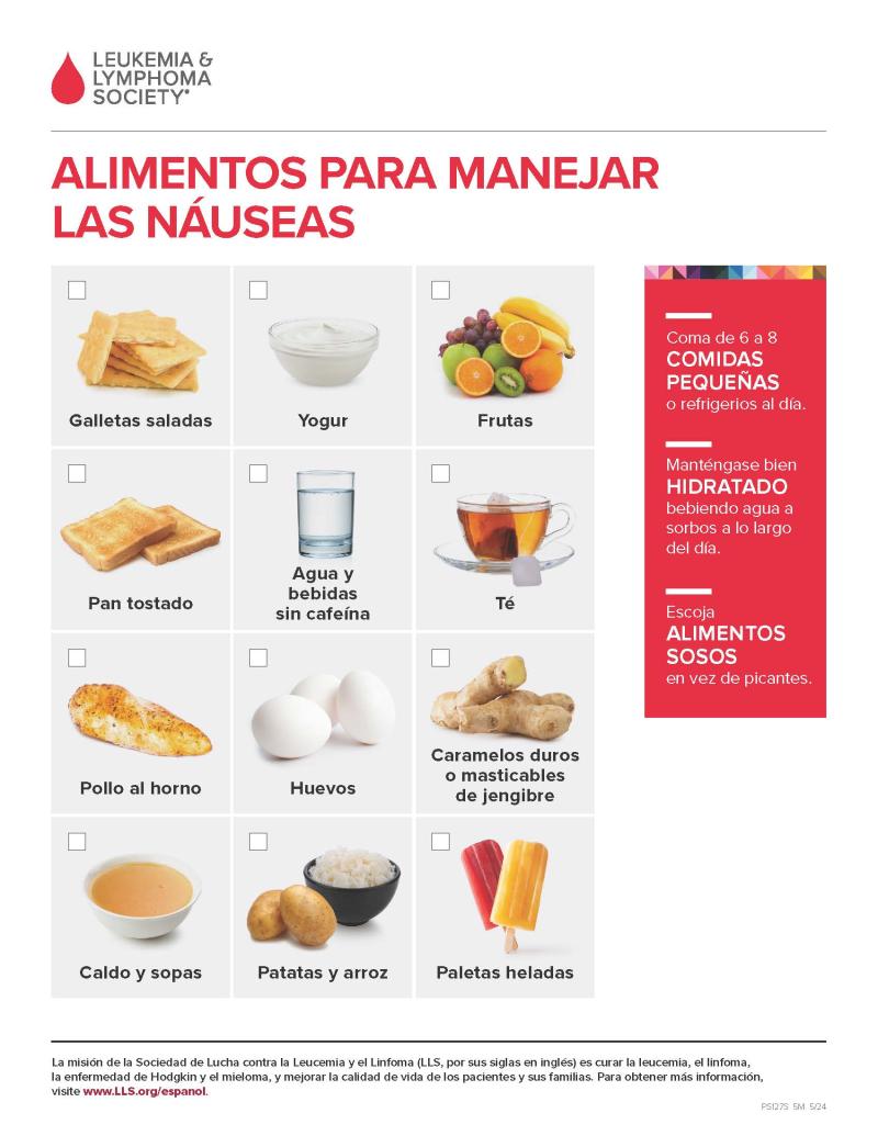Alimentos Para Manejar Las Náuseas