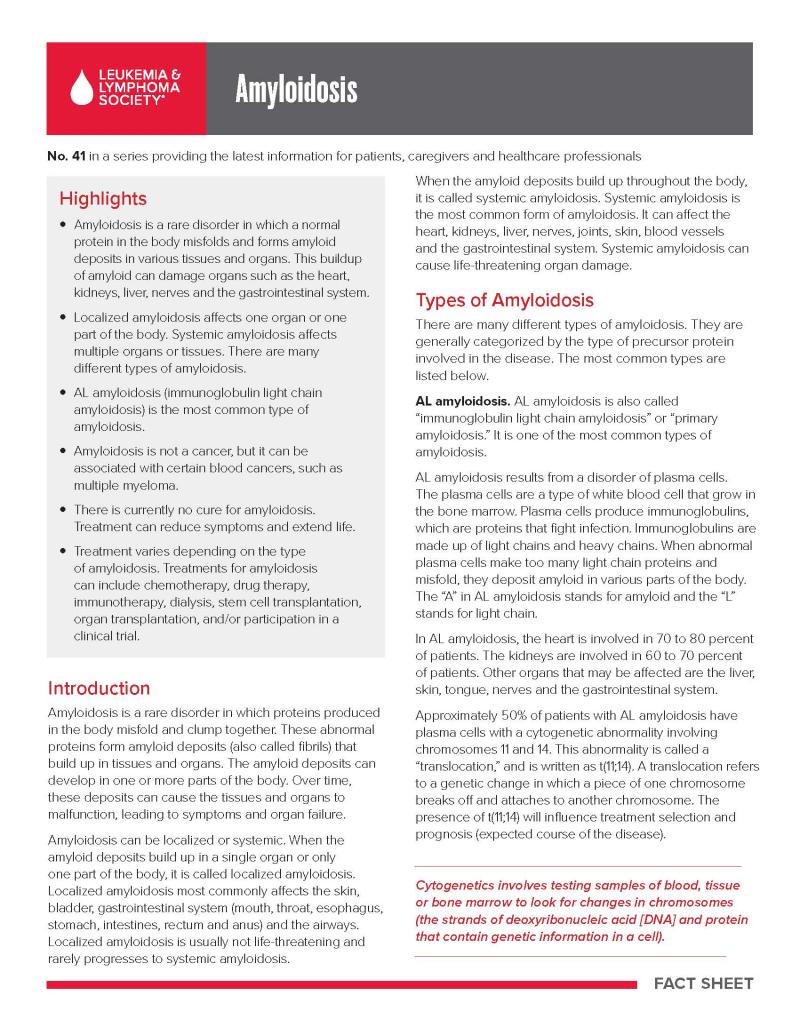 Amyloidosis