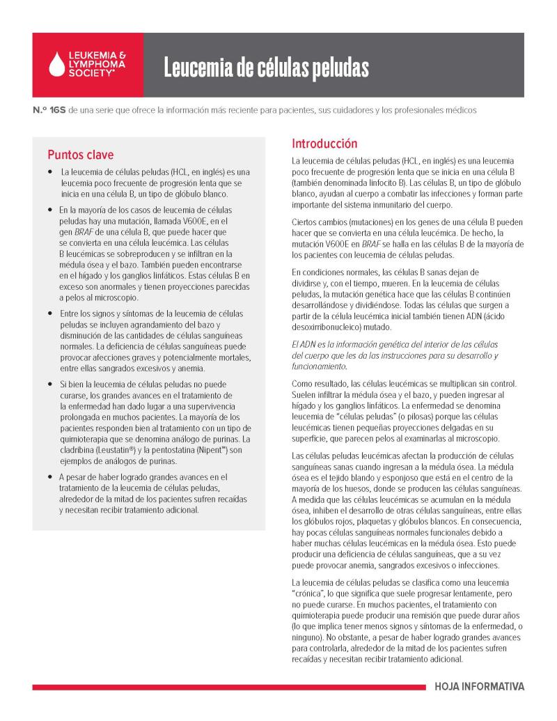 Leucemia de células peludas