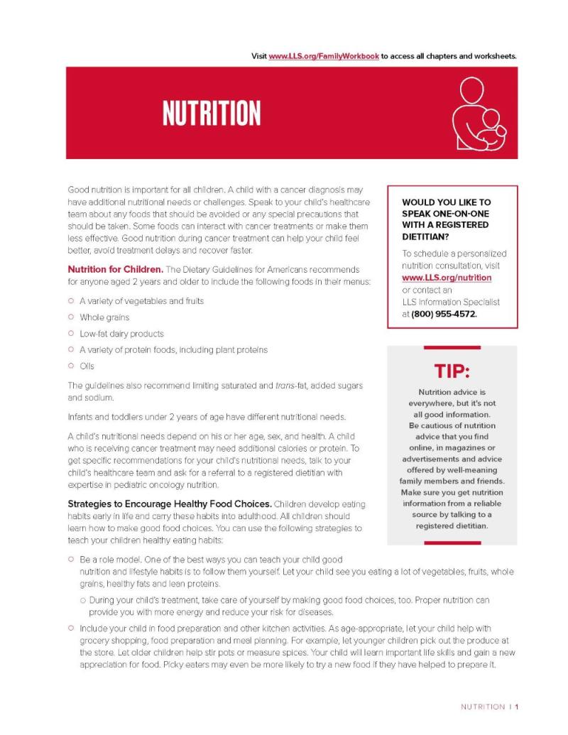 Nutrition - Child and Adolescent Patients
