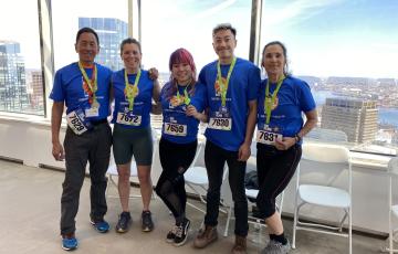 Big Climb honored hero